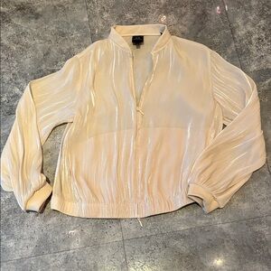 Armani Exchange Shimmering Cream jacket